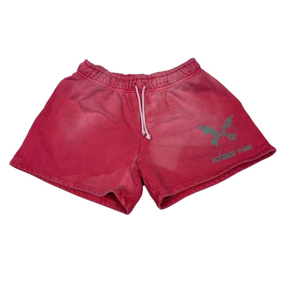 Ryoko Rain Men's XL Terry Cotton Faded Sweat Shorts Casual